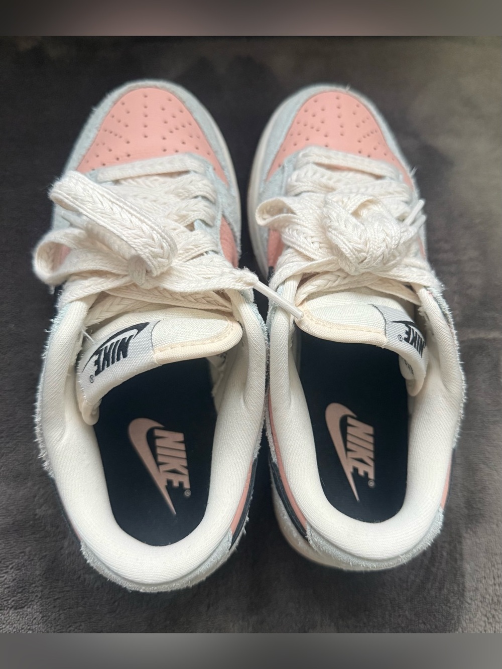 Nike Dunk Low Women's 'Glacier Blue/Arctic Orange' - Picture 6 of 7